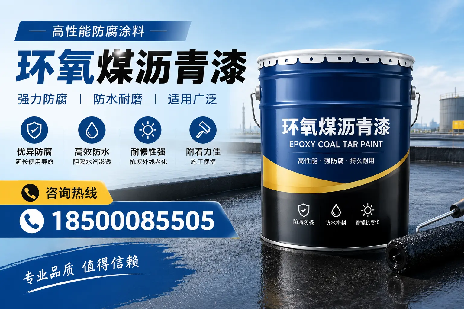 环氧煤沥青漆的主要成分与功能,衢江用户深度了解